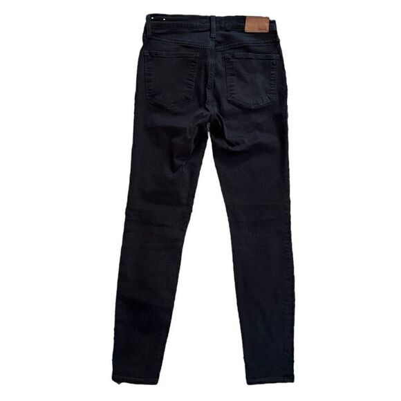 Madewell Black 8” Skinny Jeans Size 28 - Picture 2 of 11